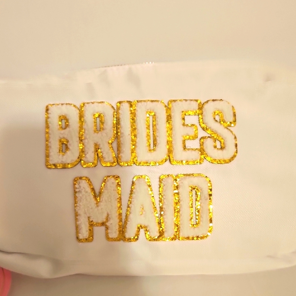 Simply Southern Makeup Bags Rose Gold Hardware Team Bride